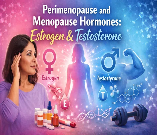 Perimenopause and Menopause Hormones